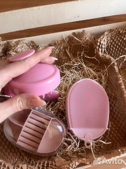 Силиконовая мочалка Kuchenland/очищение лица