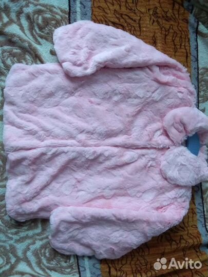 Теплая пушистая кофта