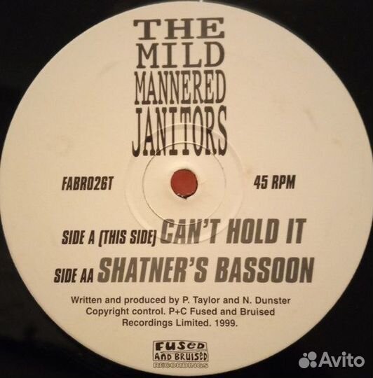 Mild Mannered Janitors – Can't Hold It / Shatner's