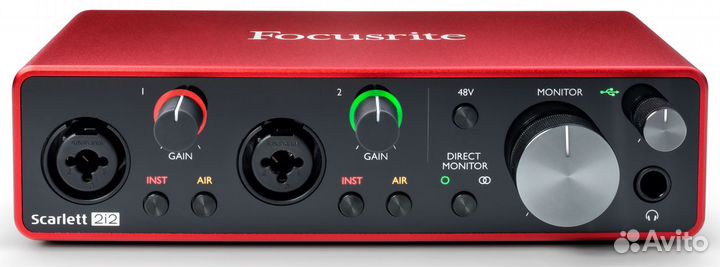 Звуковая карта focusrite Scarlett 2i2 3rd Gen