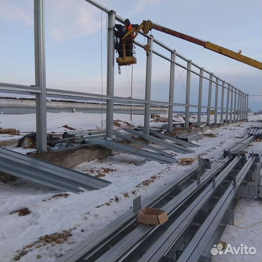 Строительство складов ангаров