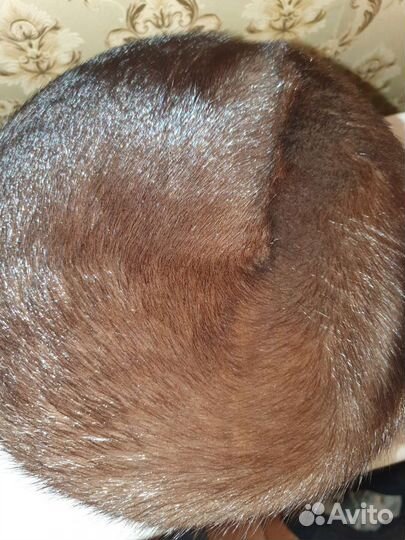 Шапка норковая женская