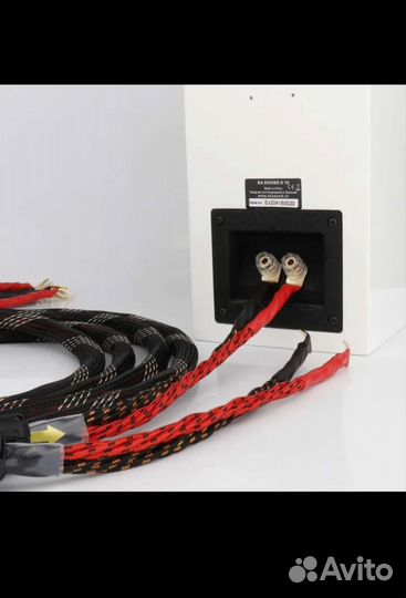 Акустический кабель с разъемами банан от 2 до 5м