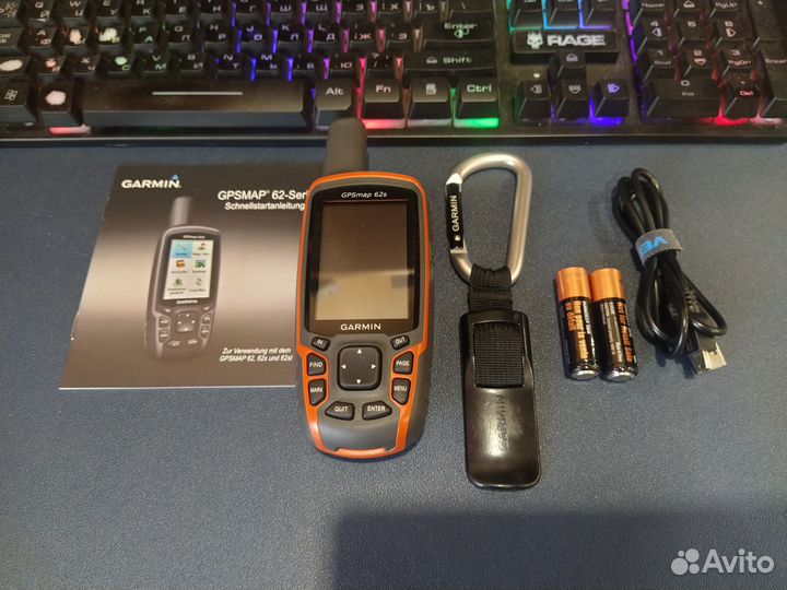 Туристический навигатор Garmin GPSmap 62s