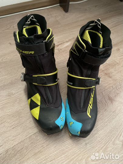 Лыжные ботинки конёк fischer