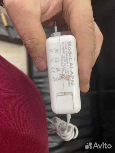 Блок питания для macbook 65w