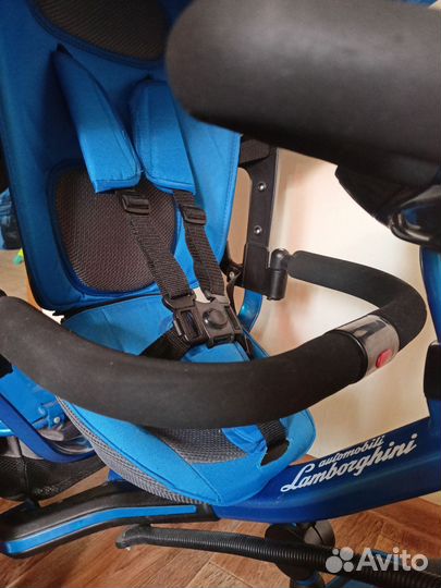 Велосипед коляска с ручкой