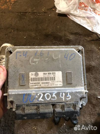 Блок управления двигателем Volkswagen Bora Golf Je