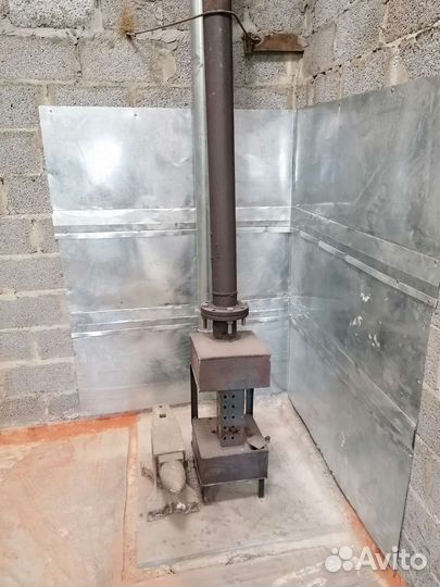 Печь буржуйка для гаража