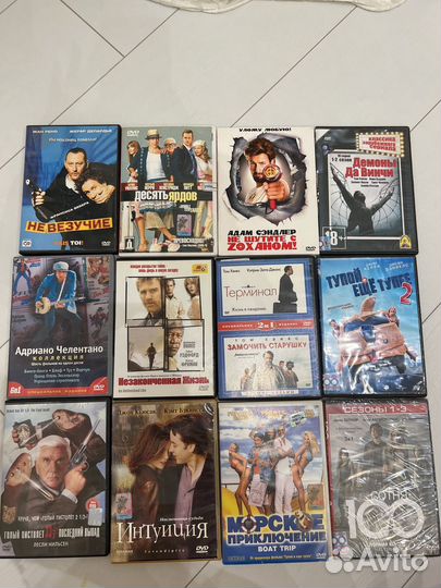 DVD диски фильмы, мультфильмы, советское кино