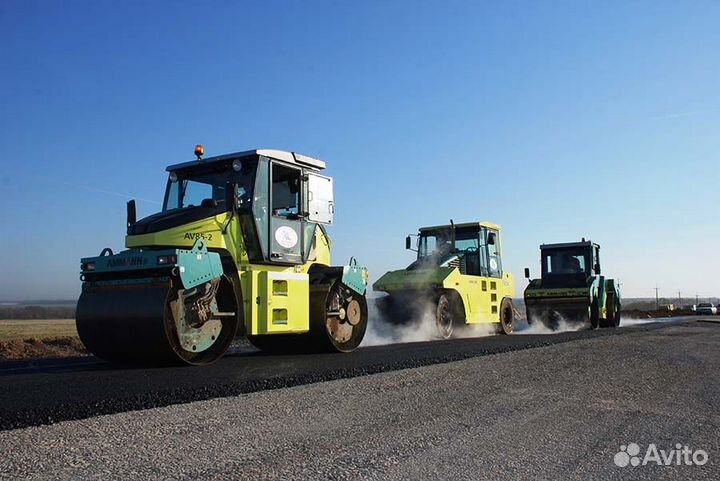 Машинист катка вахта