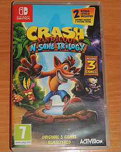 Crash Bandicoot N-Sane Trilogy Nintendo Switch