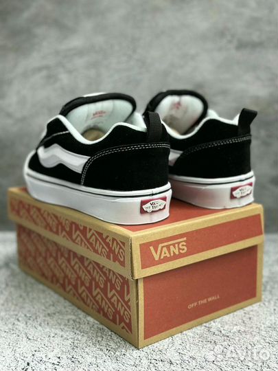 Дутые кроссовки vans knu school женские