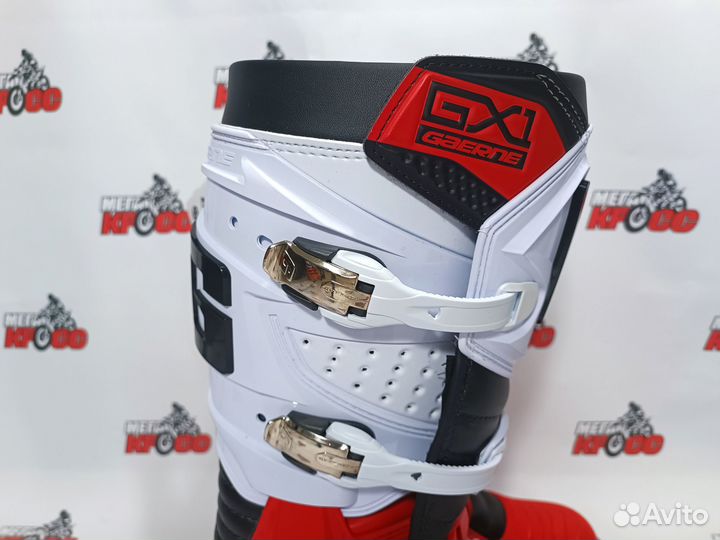 Мотоботы gaerne GX-1 Goodyear Красный/белый