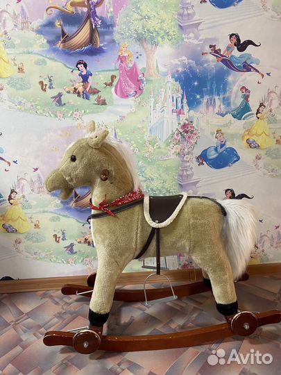 Детская качалка лошадь