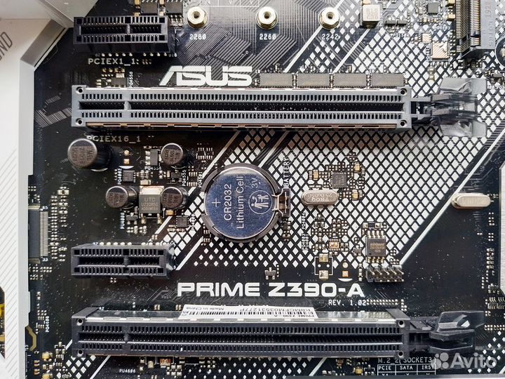 Материнская плата asus prime Z390-A s1151 v2