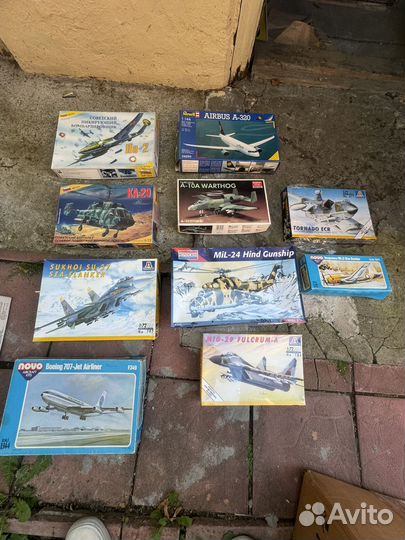 Сборные модели самолетов