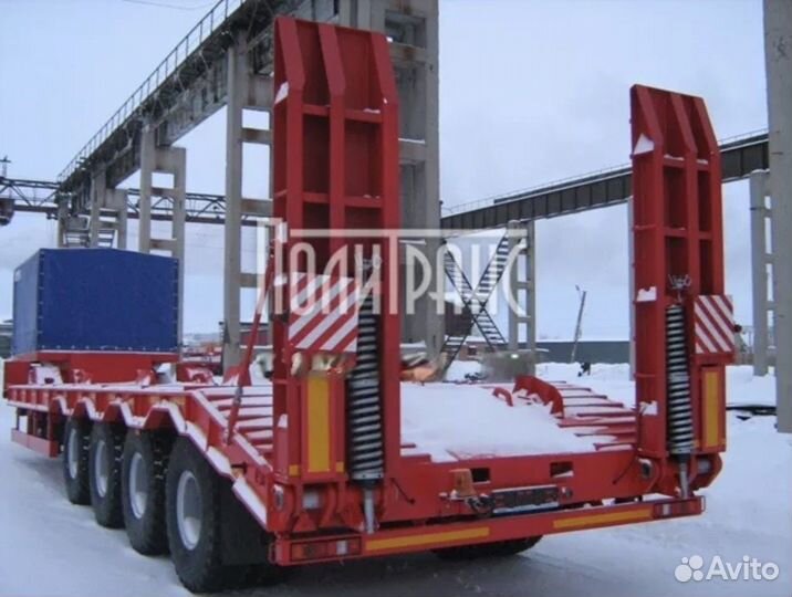 Полуприцеп трал (тяжеловоз) Политранс ТСП 94165, 2023