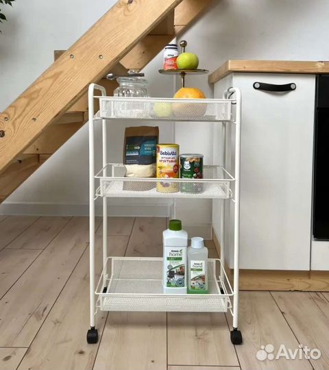Этажерка на колесиках