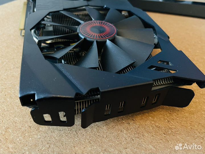 Видеокарта Asus Strix OC GTX 970 4gb