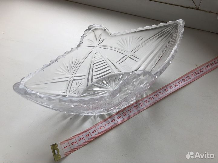 Ладья хрустальная СССР