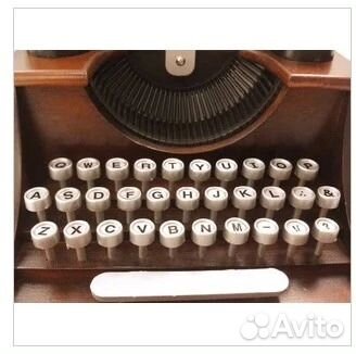 Музыкальная шкатулка печатная машинка