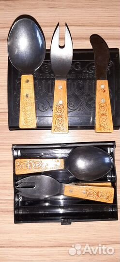 Сувенирный набор столовых приборов Турист СССР