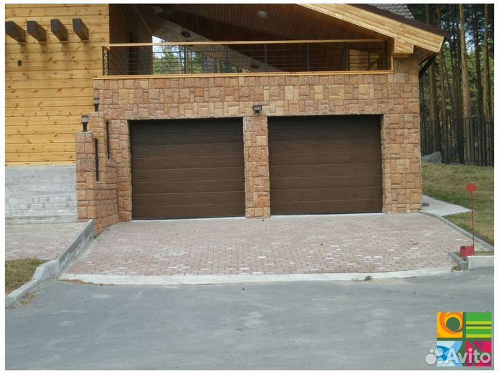 Секционные ворота alutech