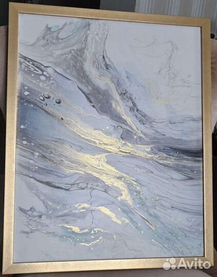 Картина - Fluid art. Интерьерная картина