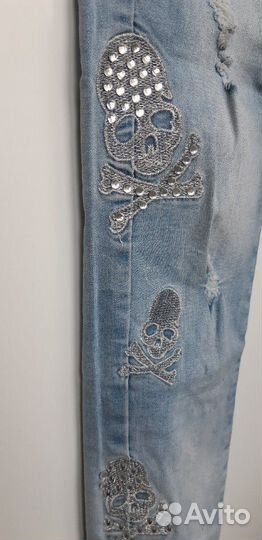 Джинсовые капри 40рр