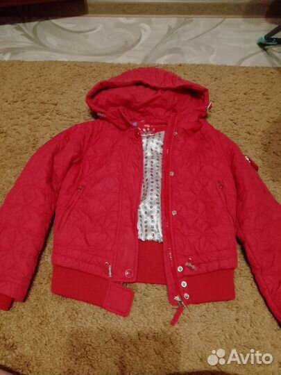 Куртка на девочку весна