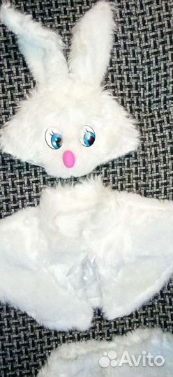 Новогодний костюм зайчик для девочки