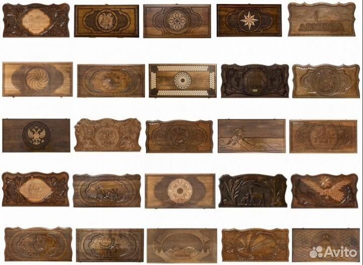 Нарды резные ручной работы