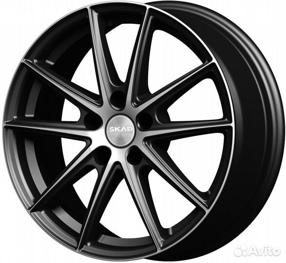 R17 5x114,3 7J ET37 D66,6 Скад Амстердам алмаз