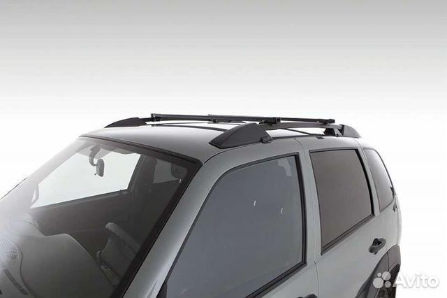 Рейлинги с поперечинами Нива Шевроле оригинал черн
