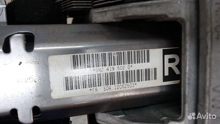 Колонка рулевая Audi Q3, 2012