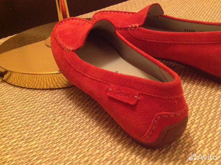 Enzo Grassetti / Sioux новые мокасины кожа