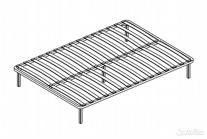 Мягкая Интерьерная Кровать Рио 1,2