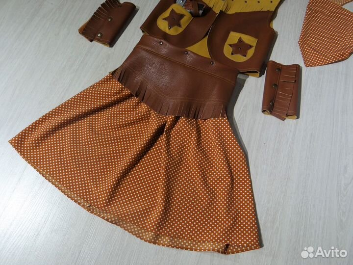 Ковбой костюм для девочки напрокат