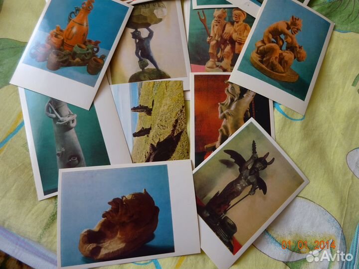 Коллекция чертей из музея Чюрлениса. Вильнюс, 1971