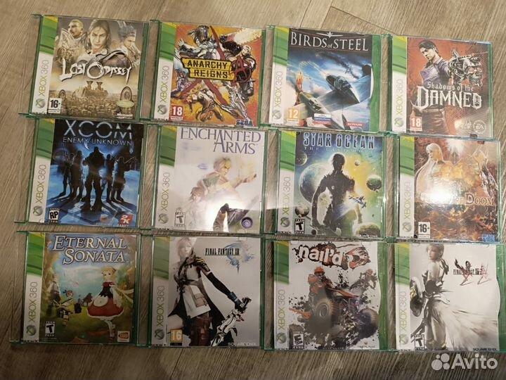 Диски на xbox 360, много, гарантия на чтение