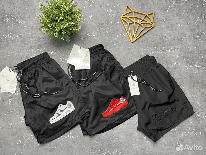 Шорты для плавания мужские пляжные Moncler