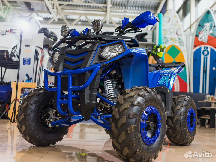 Квадроцикл Wels ATV Thunder 200 EVO X Синий