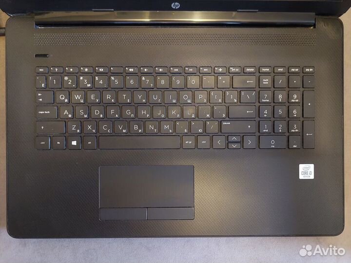 Ноутбук HP 17 дюймов для учебы и работы