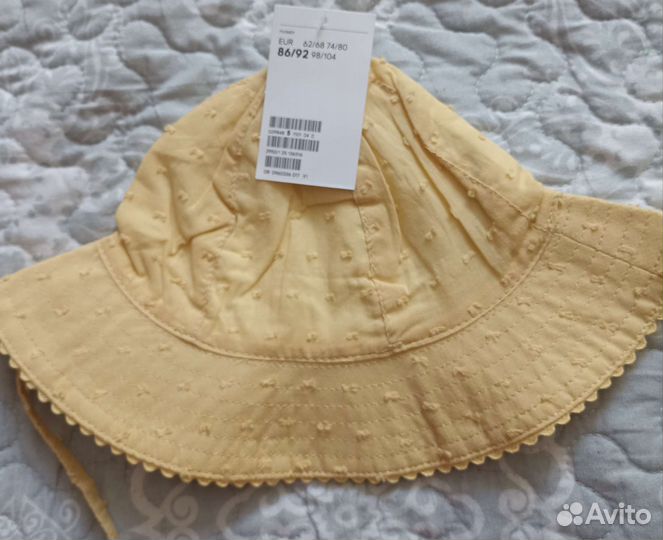 Новая панама для девочек H&M (86 - 92 раз)