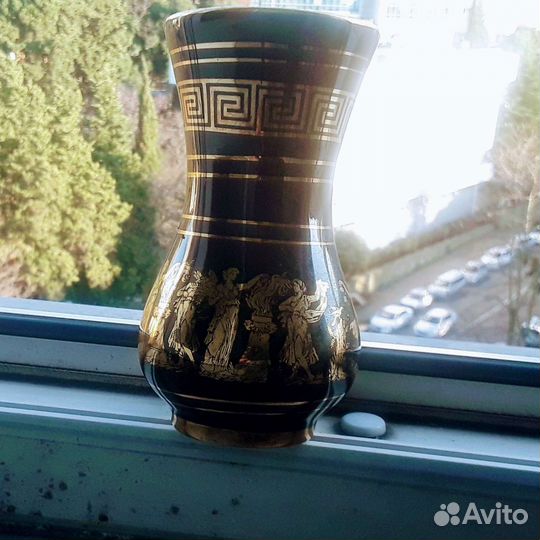 Греческая вазочка,керамика, подсвечник