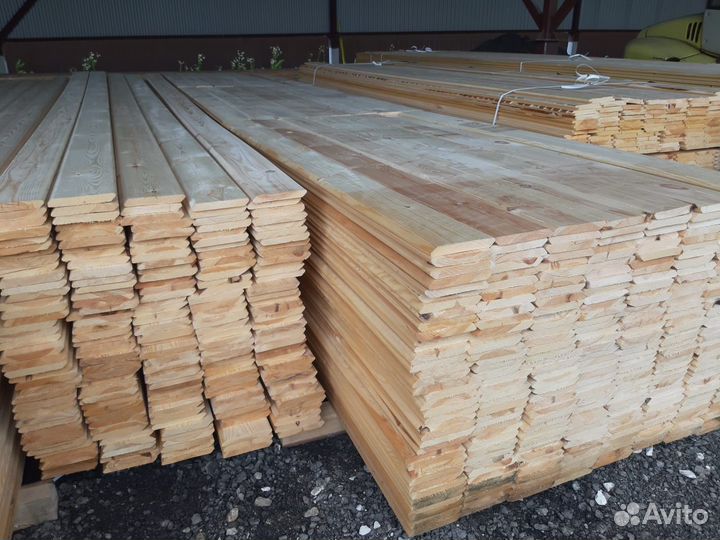 Планкен прямой за м2 45 мм 125 мм 3000 мм, ав