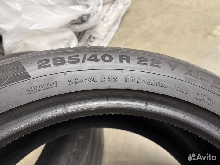 Continental ContiSportContact 5 285/40 R22 110Y