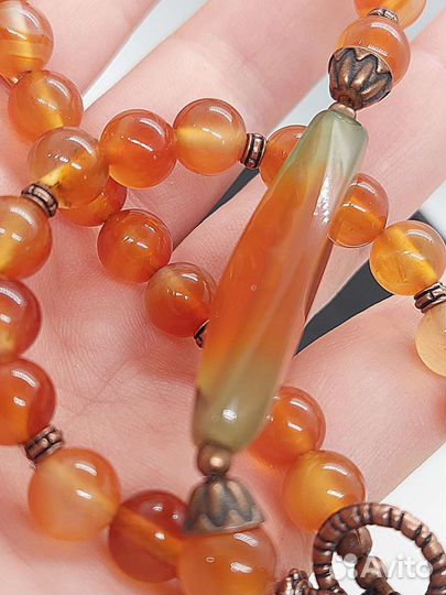 Чокер Сердолик