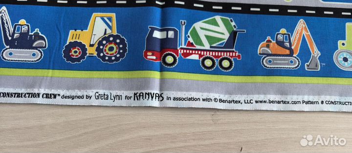 Ткань хлопок детский